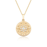 14K Gold Diamond North Star Necklace – Relic