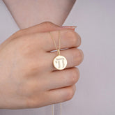 14K Gold Diamond Chai Medallion Necklace – Lumina