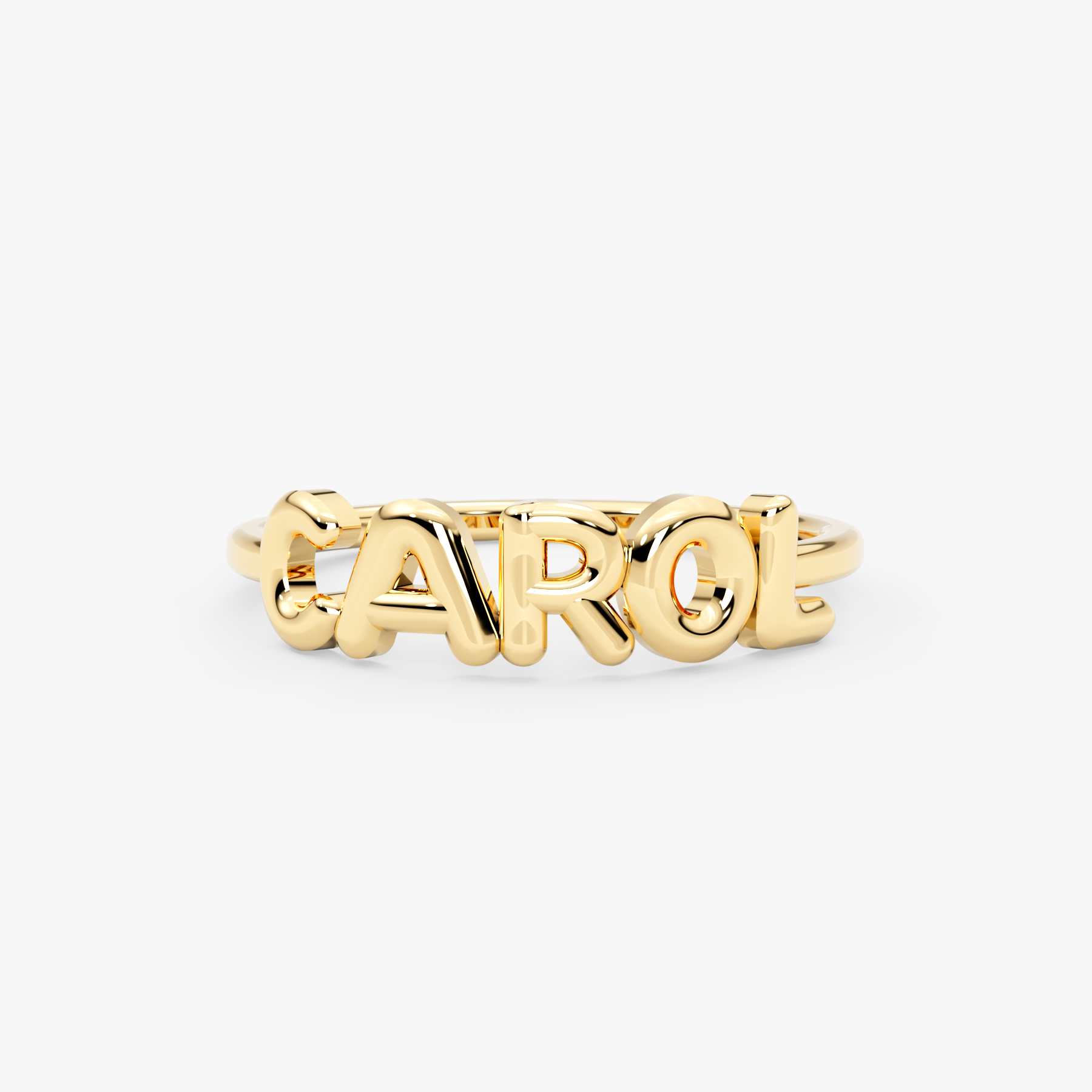 14K Gold Personalized Name Ring for Women – Elysia