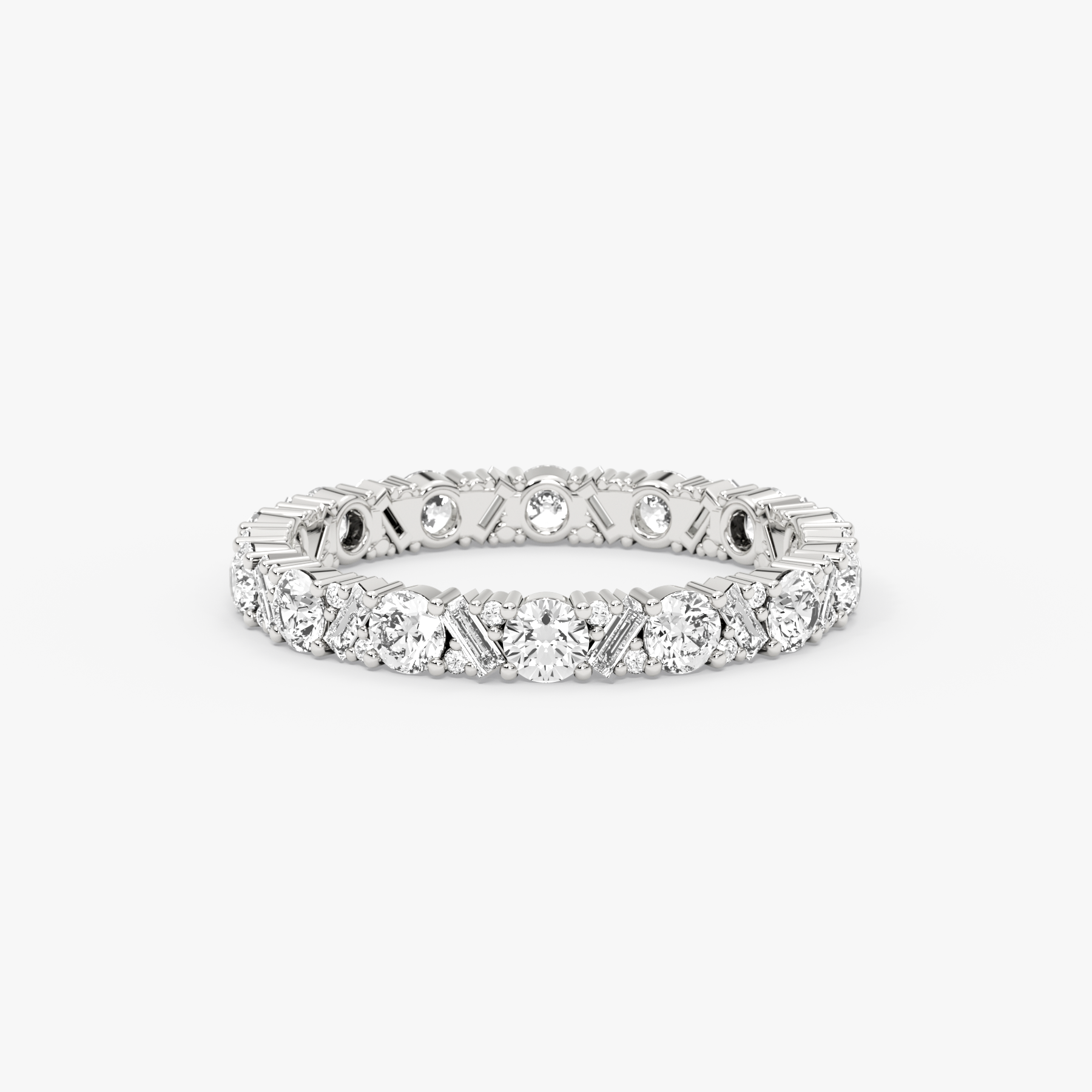 14K Gold Diamond Eternity Ring – Corvyn