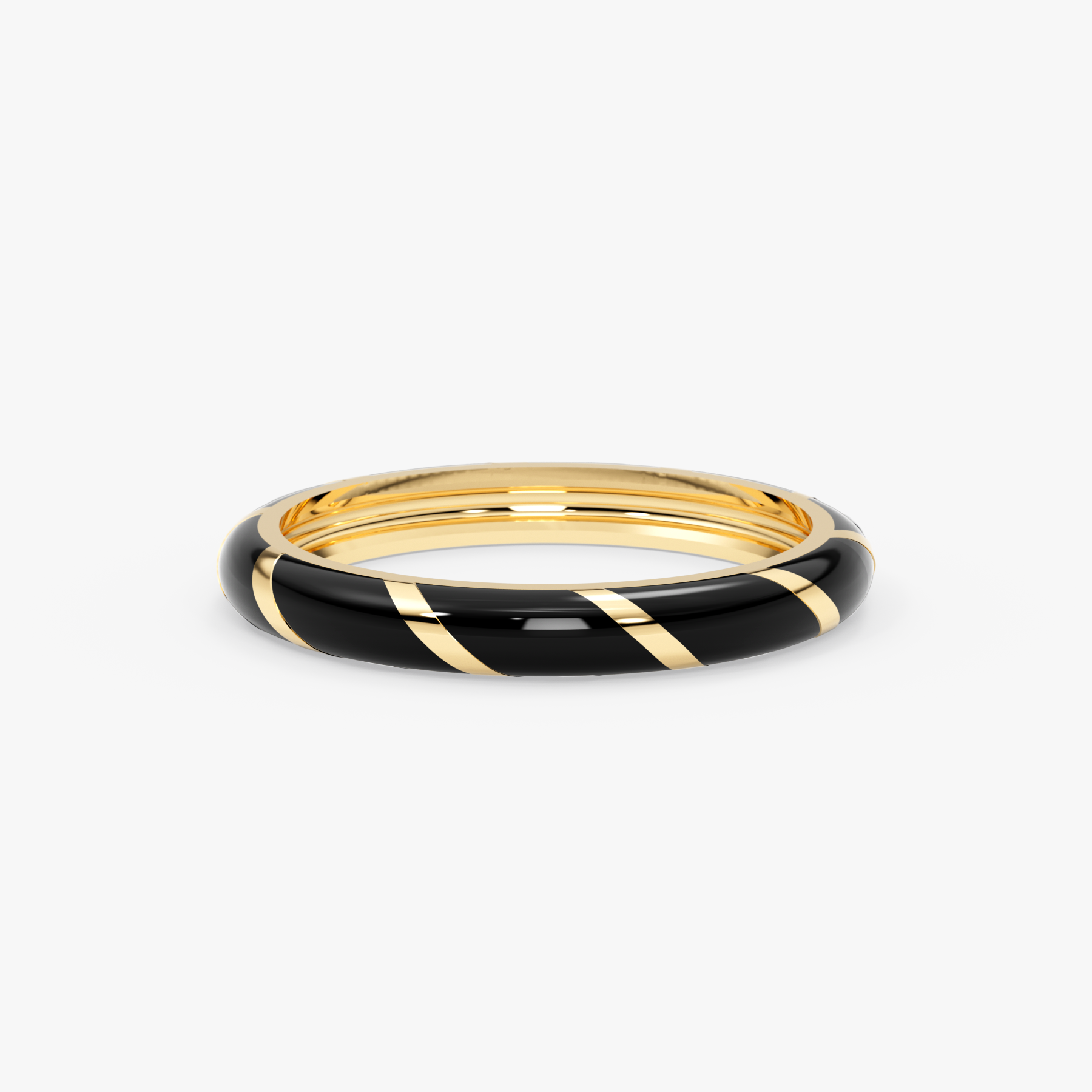 14K Gold Multicolor Enamel Band for Women – Mirella