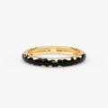 14K Gold Multicolor Enamel Stacking Ring – Soraya