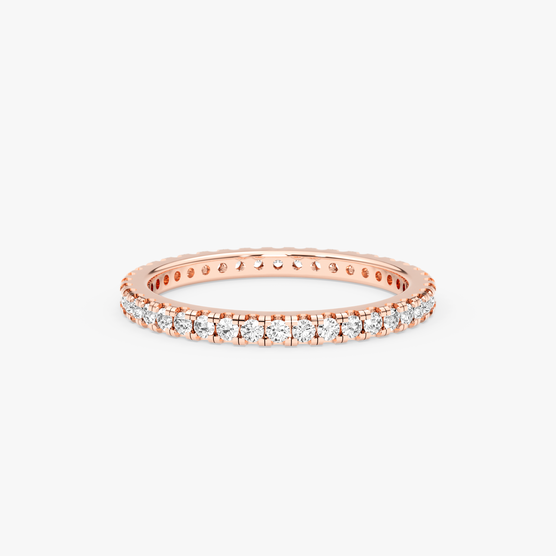 14K Gold Diamond Eternity Ring – Elvane