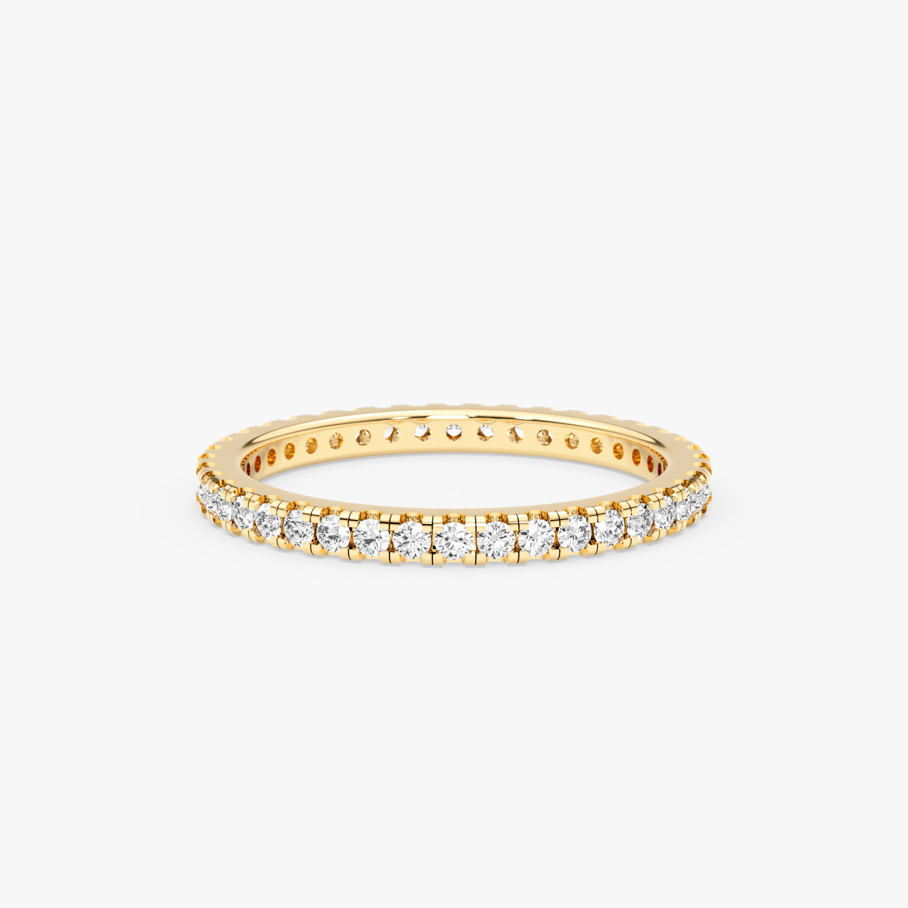 14K Gold Diamond Eternity Ring – Elvane