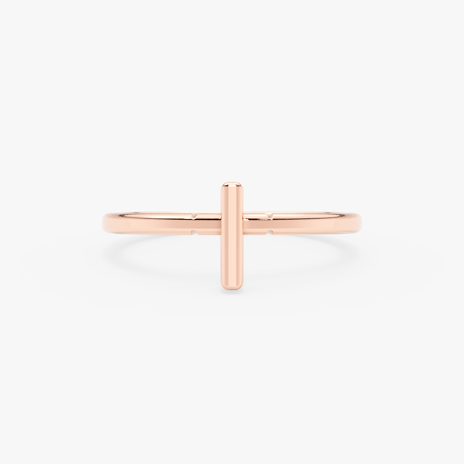 14 Ayar Altın Haç Yüzük/ Altın Haç Minimalist Yüzük Hediyesi/ Altın Zarif Haç Yüzükler/ Kadına Doğum Günü Hediyesi/ Anneler Günü Hediyesi