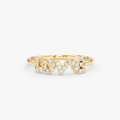 14K Gold Diamond Love Ring – Amoria
