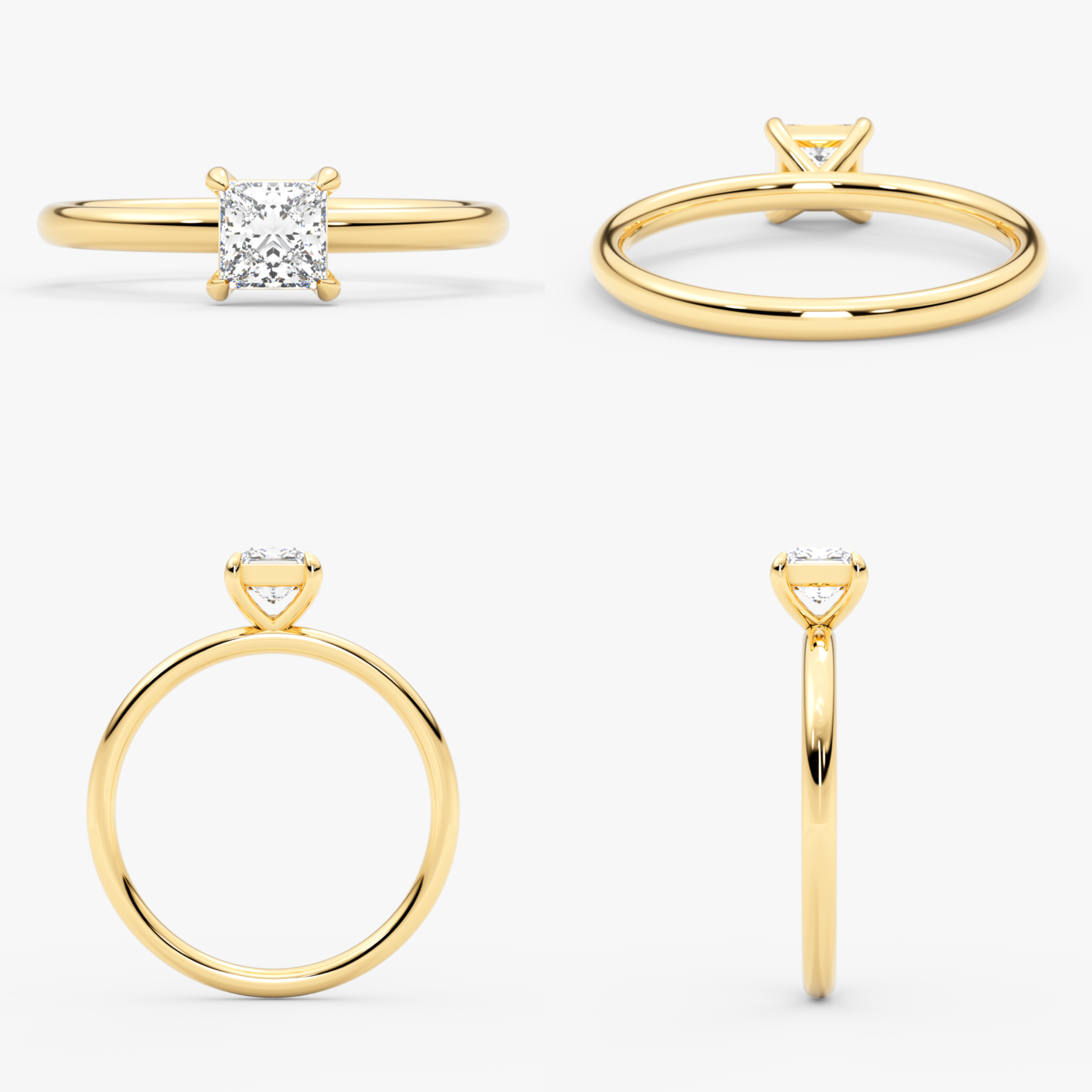 Lab Grown Diamond Solitaire Ring – Zirel