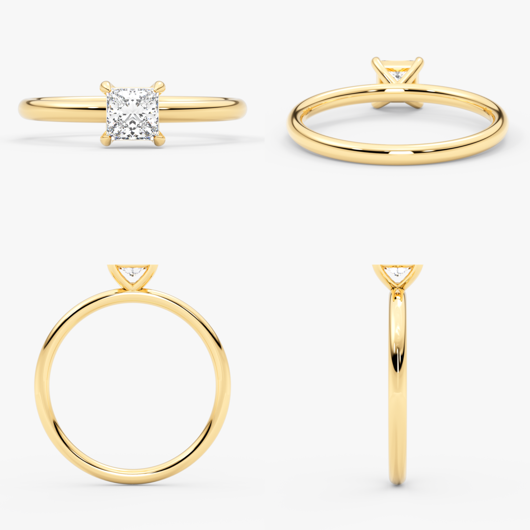 Lab Grown Diamond Solitaire Ring – Zirel