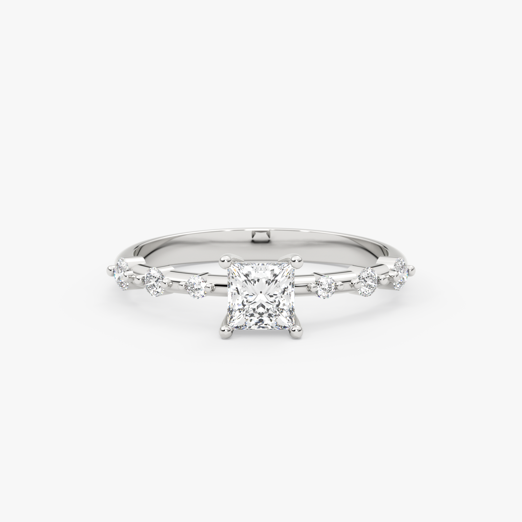 Princess Cut Lab Grown Diamond Ring – Zivar
