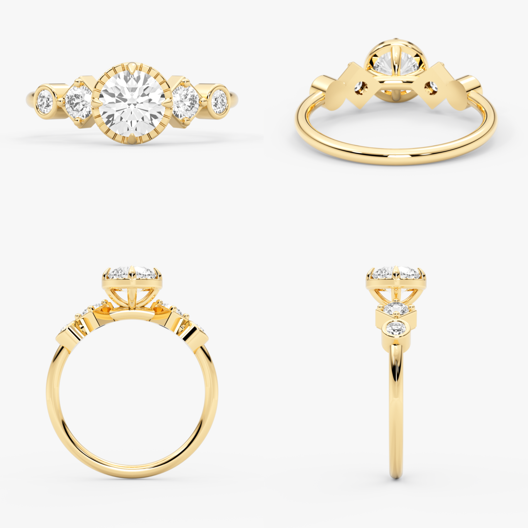 Lab Grown Diamond Solitaire Ring – Rynae