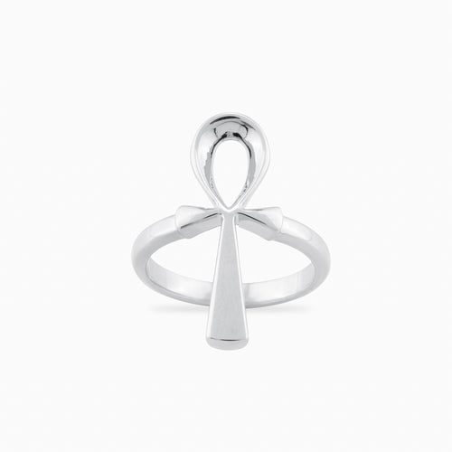 14K Gold Ankh Ring, Egyptian Symbol of Life – Neriah