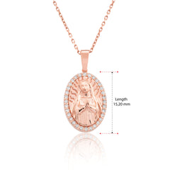 14 Ayar Altın Meryem Ana Kolyesi – Sancta 