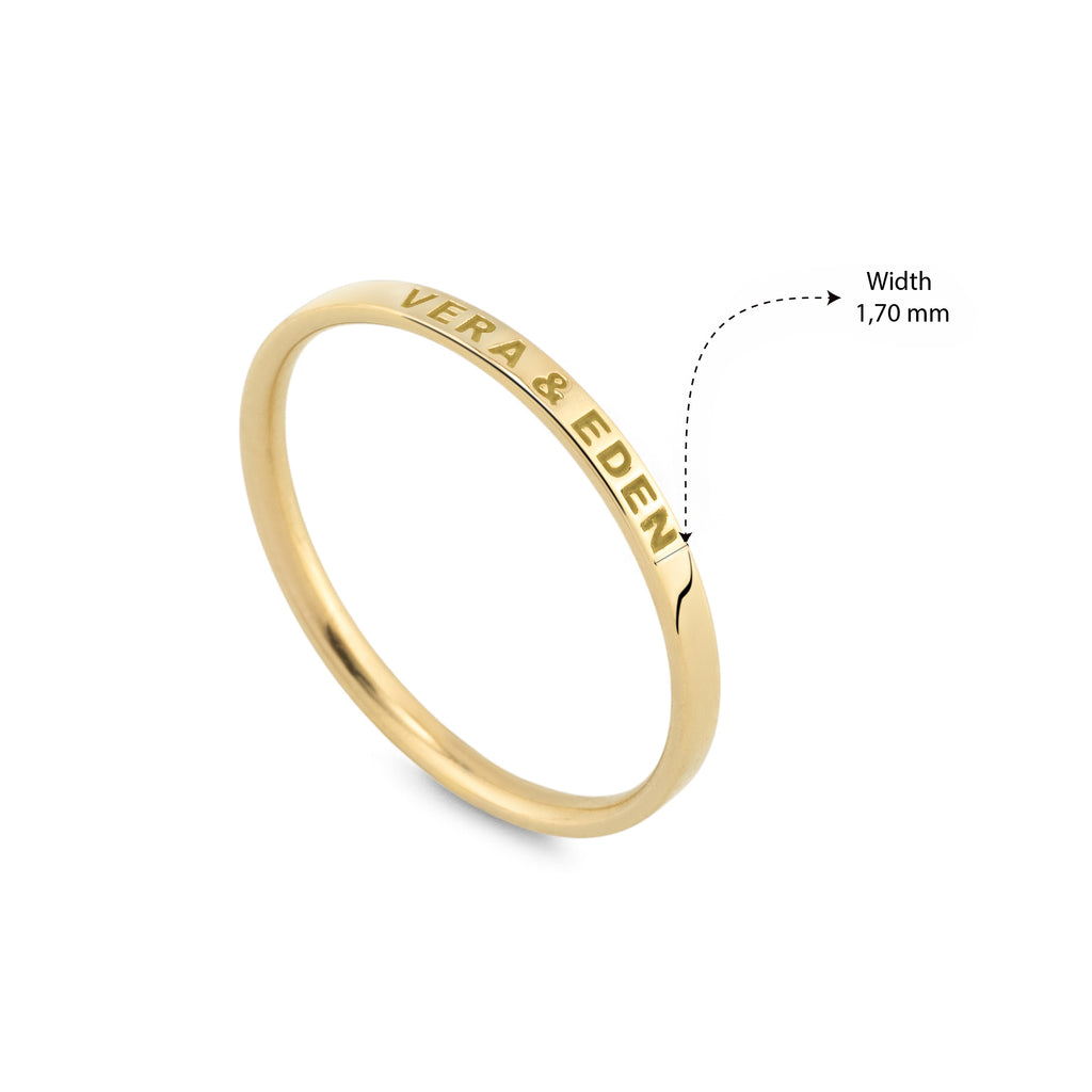 14K Gold Classic Wedding Band for Men – Valora