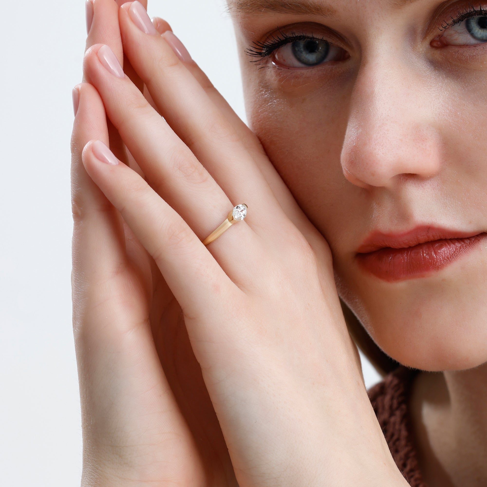 Marquise Lab Grown Diamond Engagement Ring – Lythe