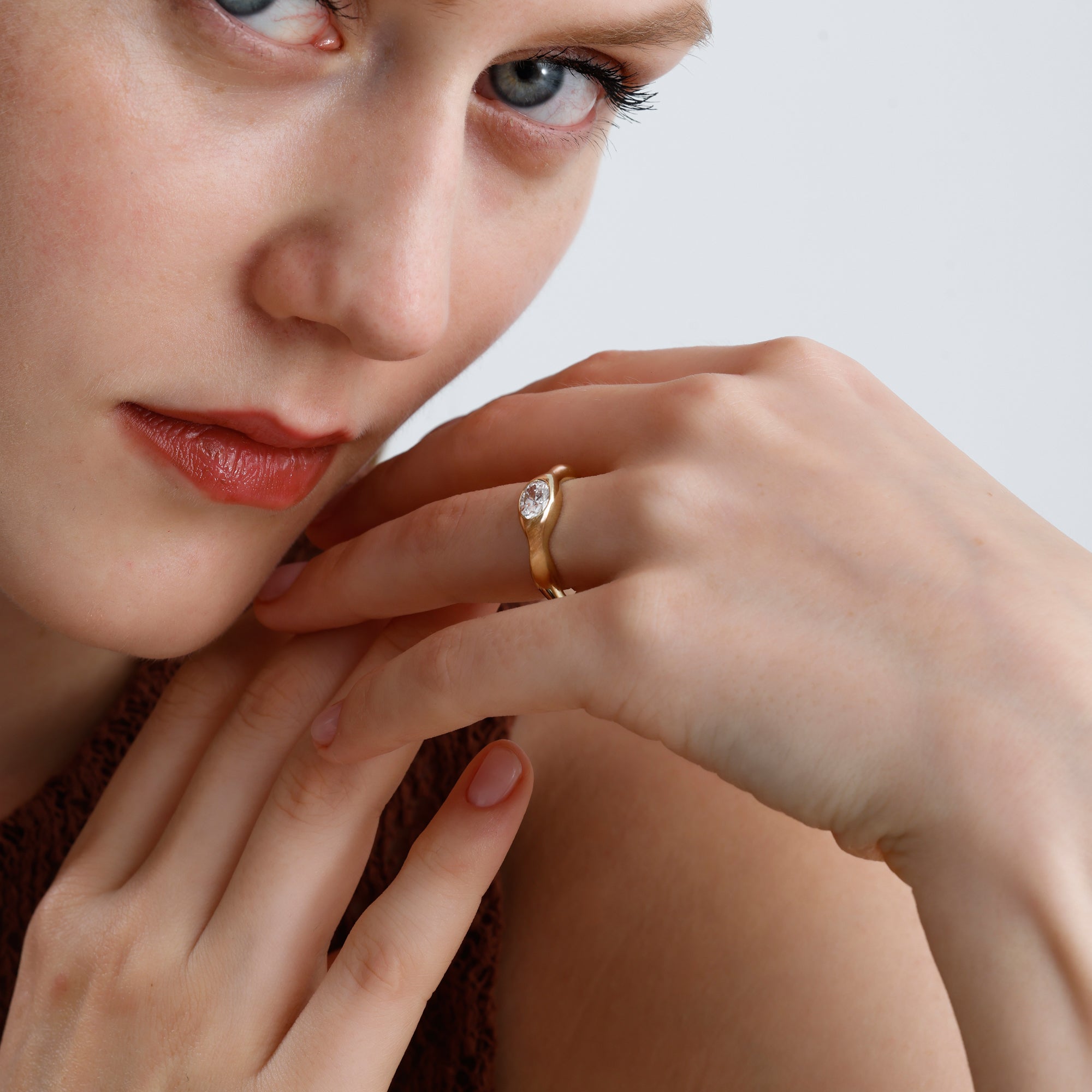 Oval Lab Grown Diamond Ring – Zirae