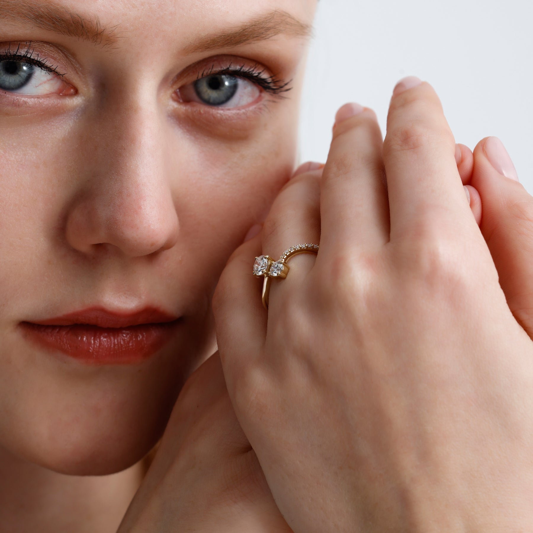 Lab Grown Diamond Coil Ring – Aroxi