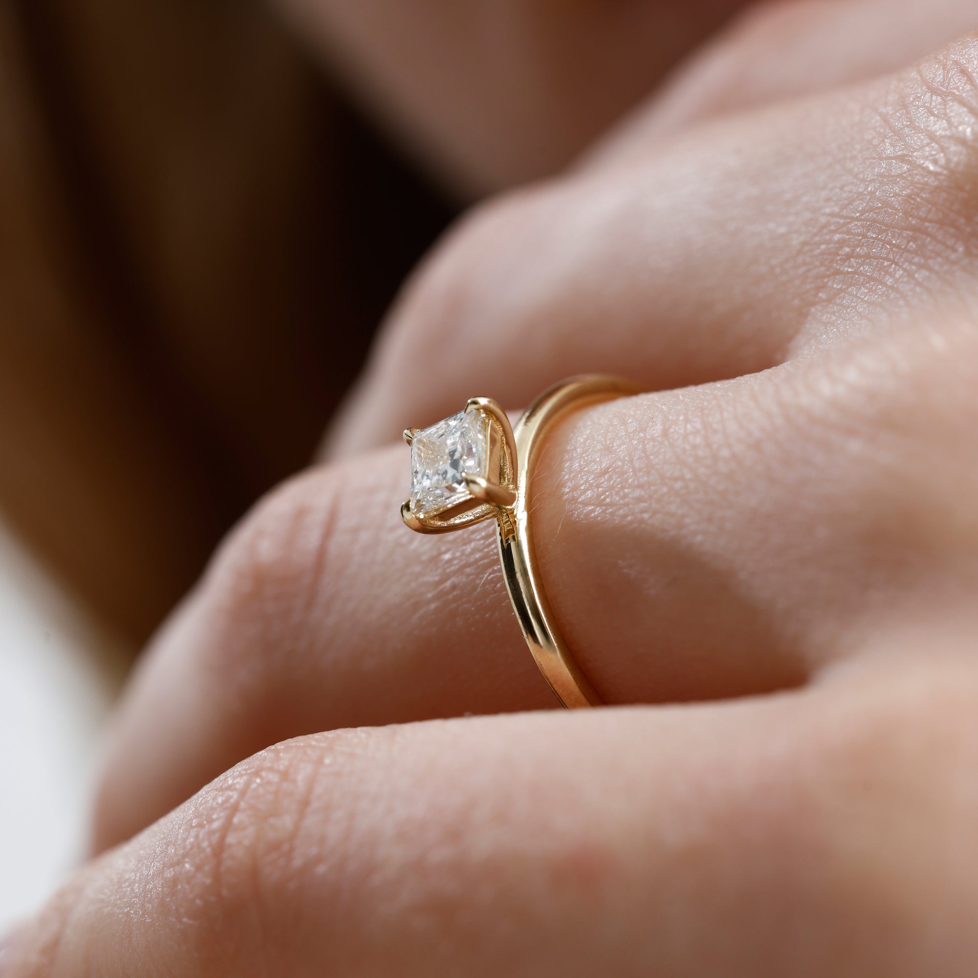 Lab Grown Diamond Solitaire Ring – Zirel