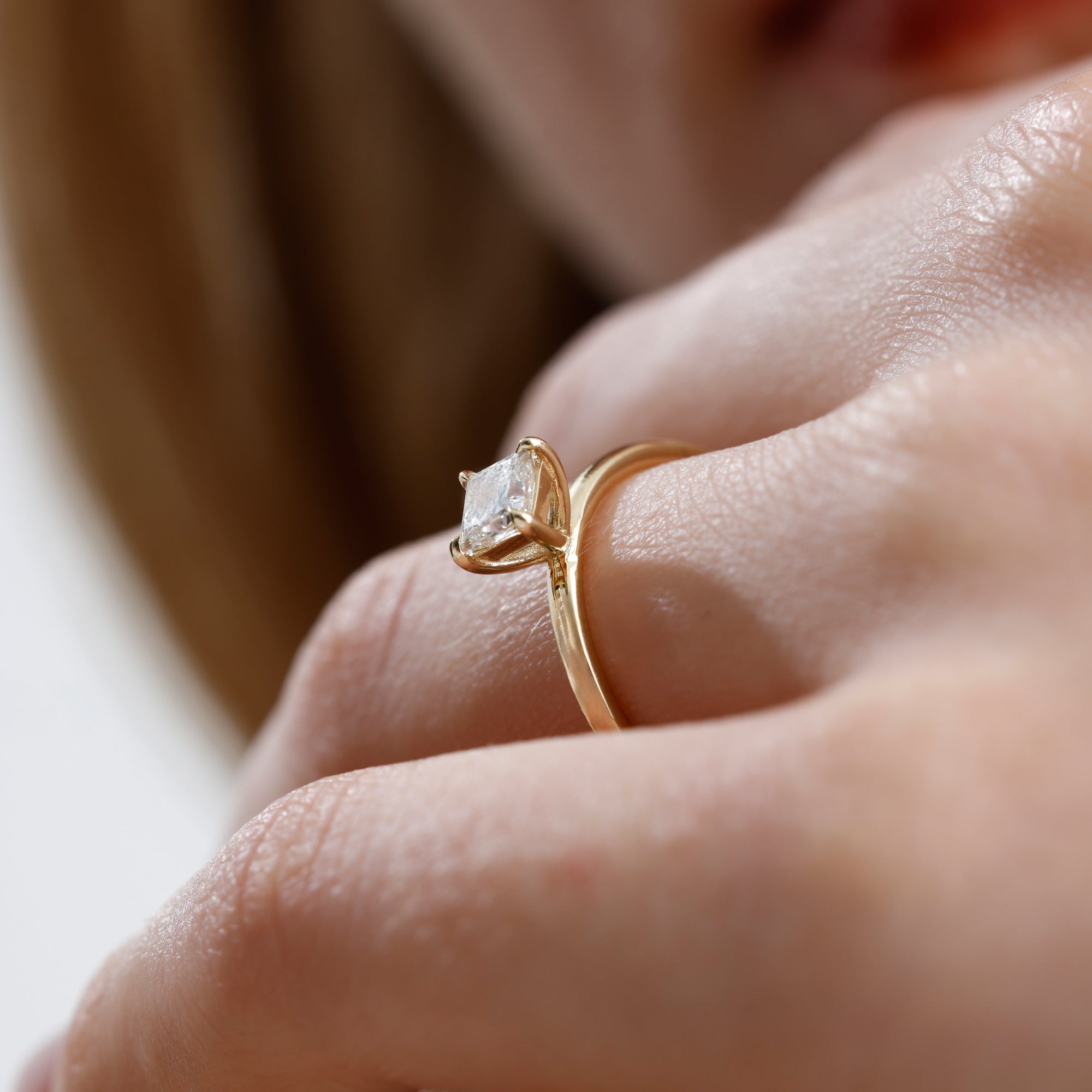 Lab Grown Diamond Solitaire Ring – Zirel