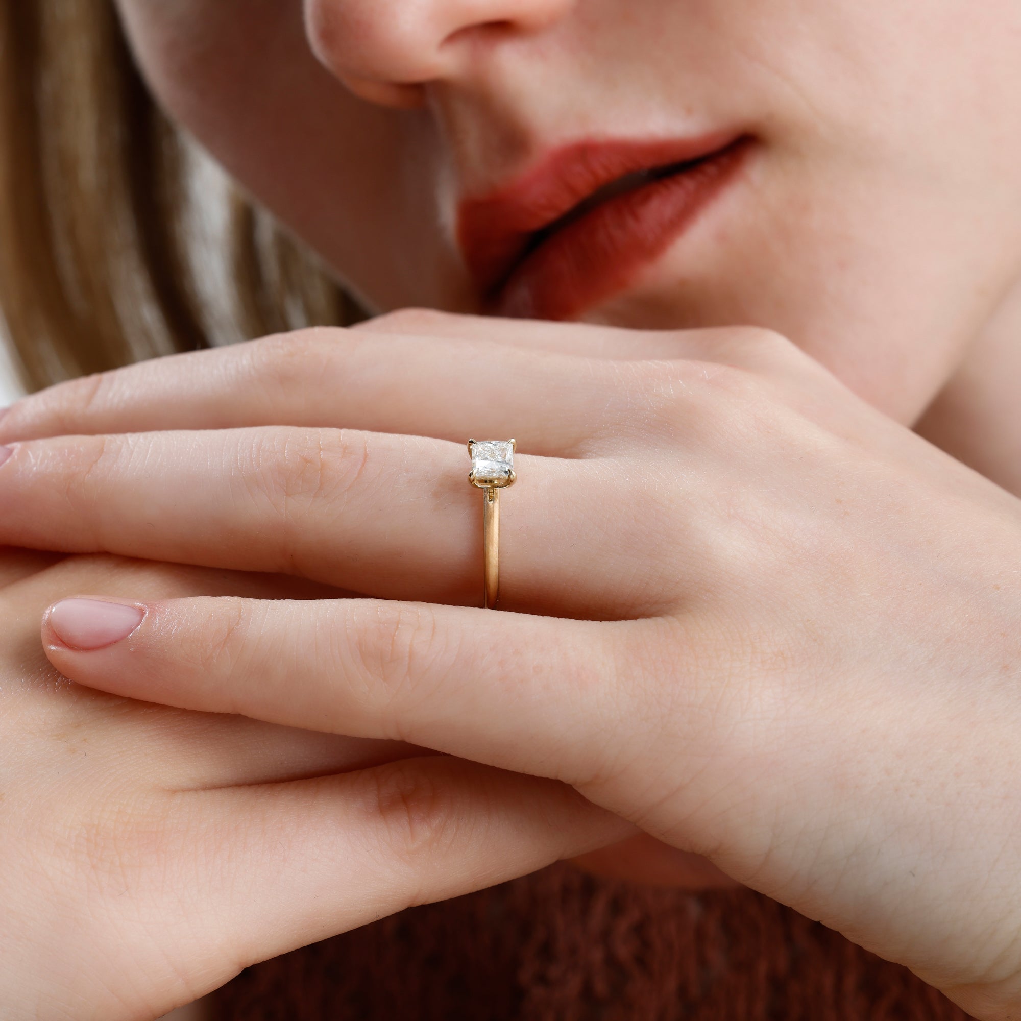 Lab Grown Diamond Solitaire Ring – Zirel