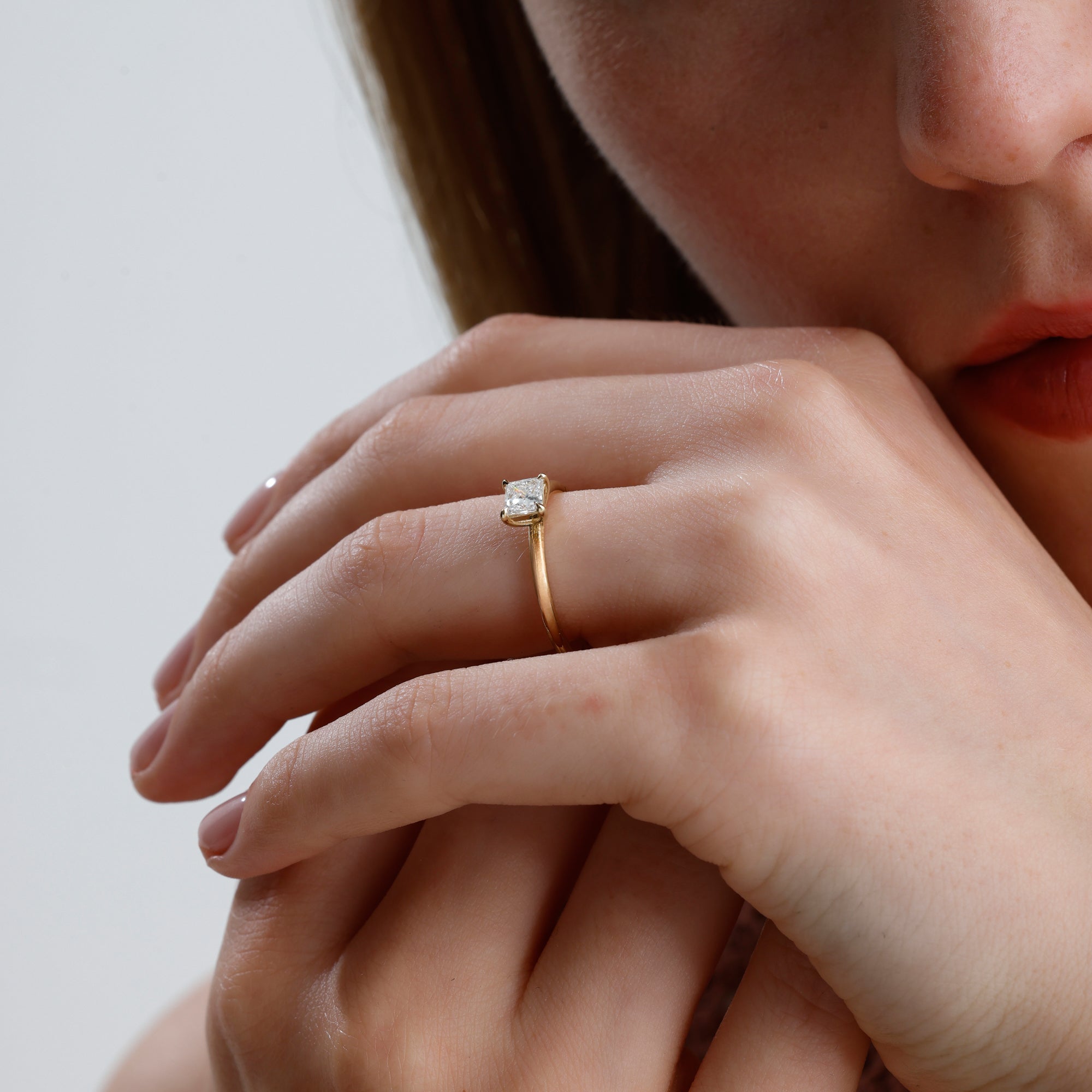 Lab Grown Diamond Solitaire Ring – Zirel