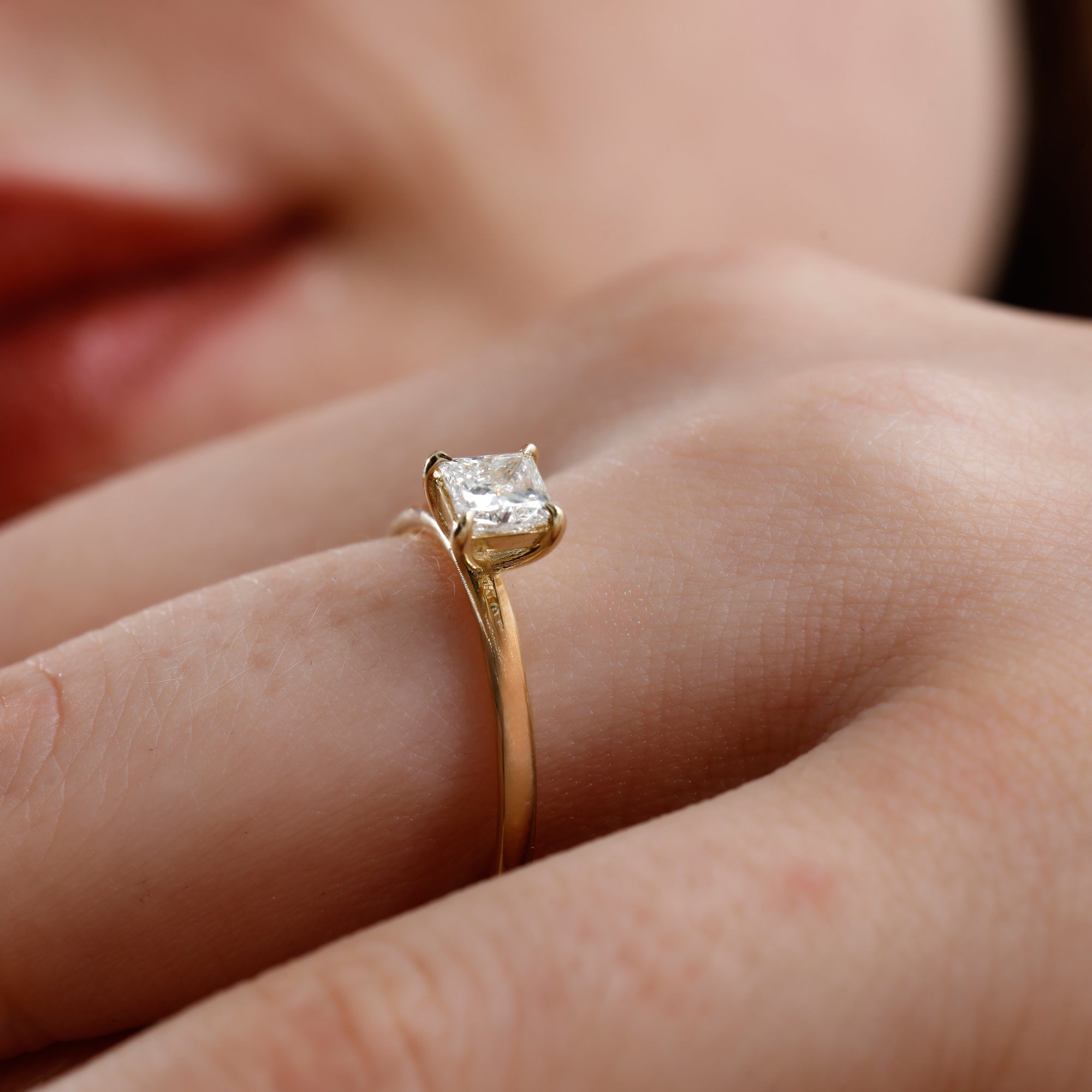 Lab Grown Diamond Solitaire Ring – Zirel