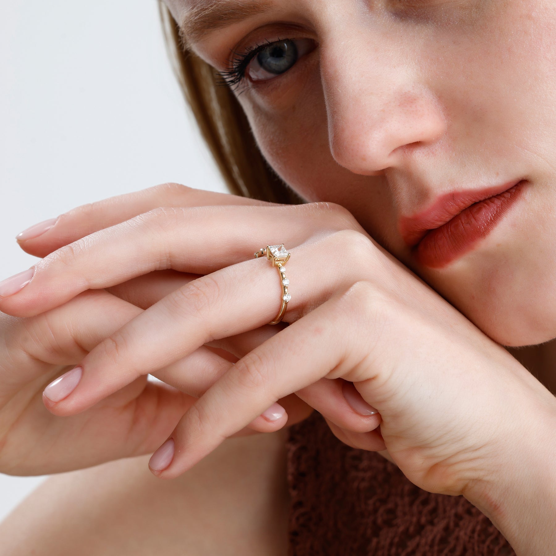 Princess Cut Lab Grown Diamond Ring – Zivar