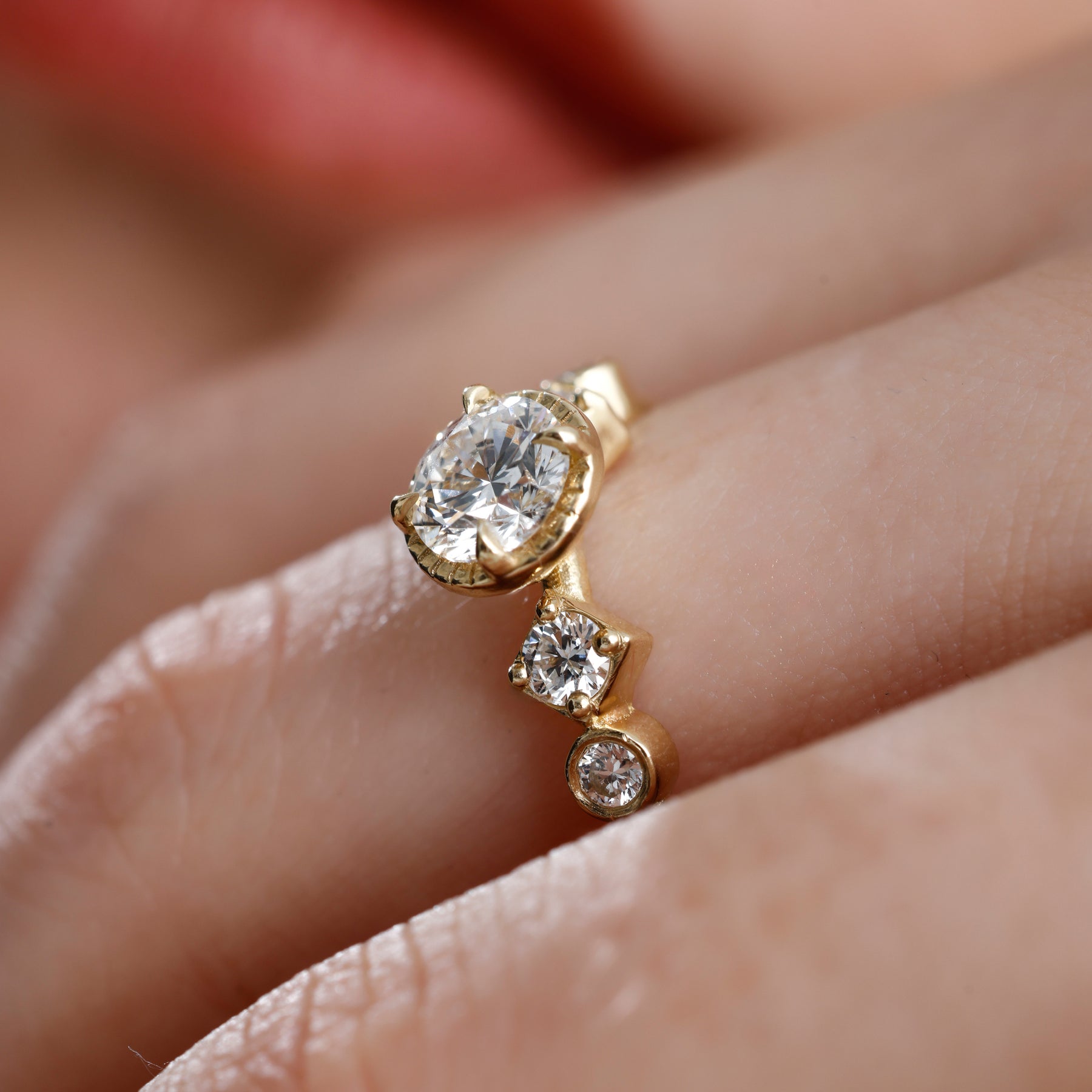 Lab Grown Diamond Solitaire Ring – Rynae