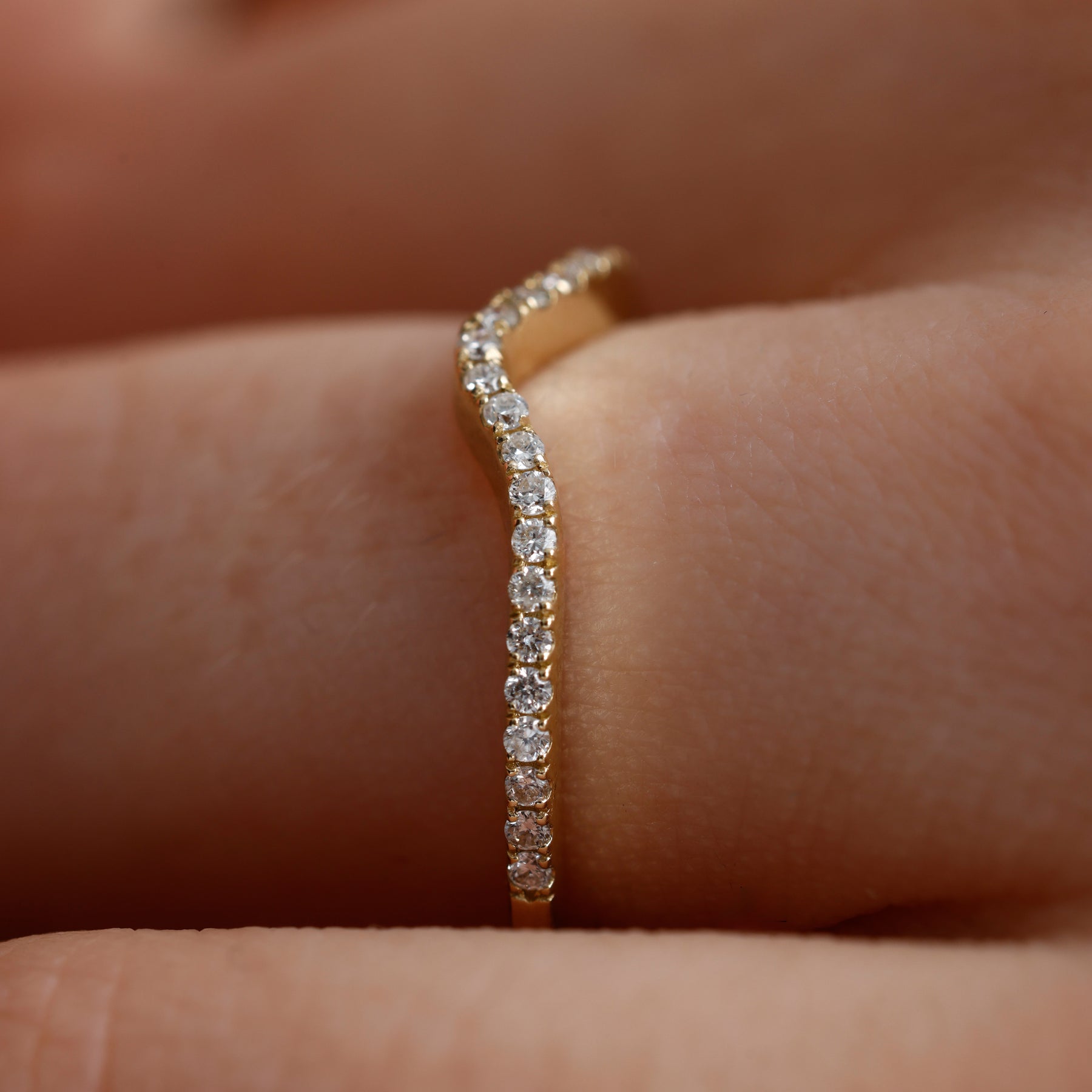 Lab Grown Diamond Nesting Band – Rynel