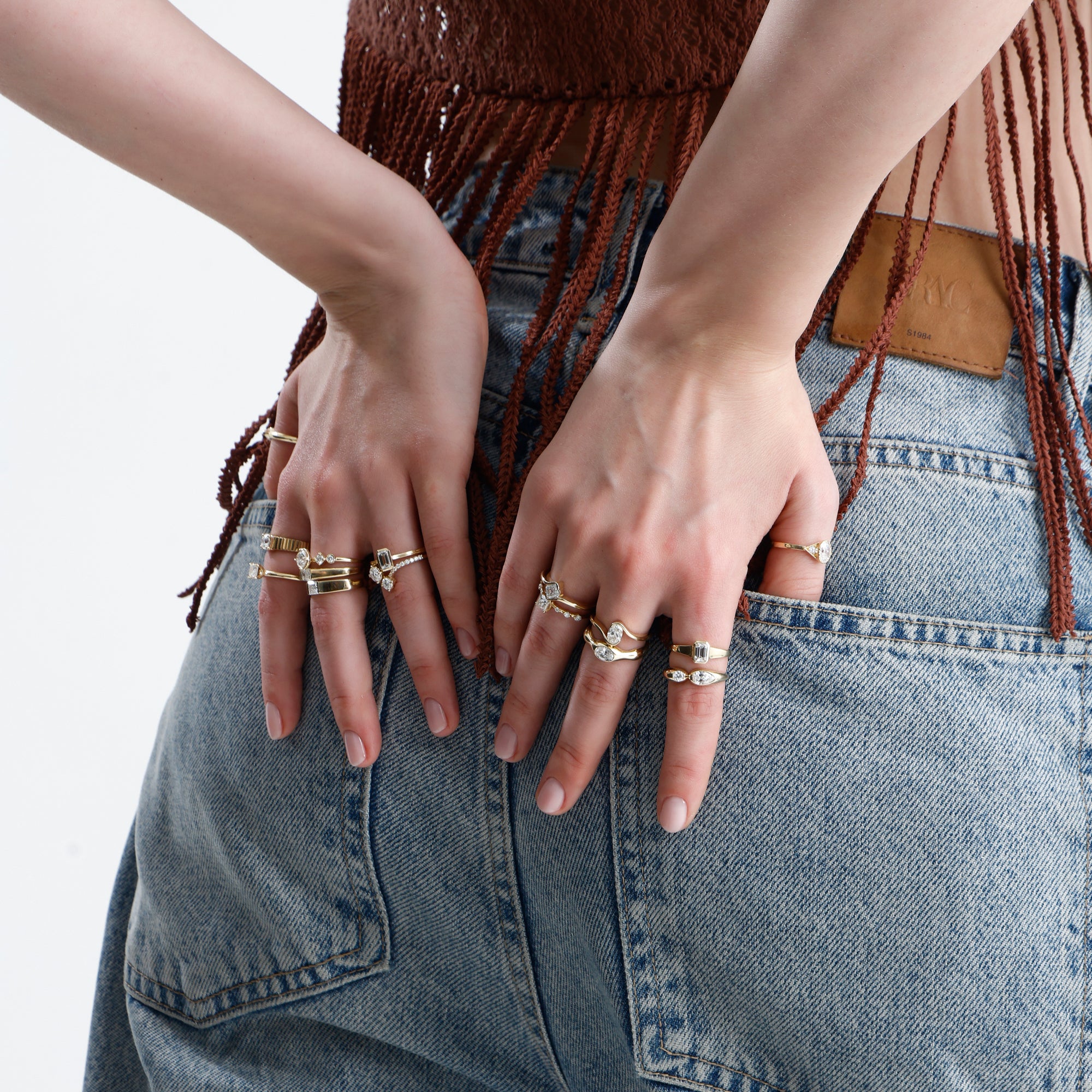 14K Solid Gold Pink Sapphire & Natural Diamond Engagement Ring – Ravyn