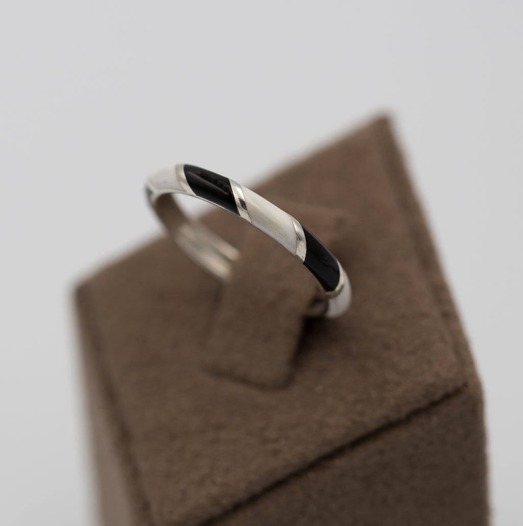 14K Gold Multicolor Enamel Band for Women – Mirella