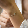 14K Gold Diamond Star Bracelet – Arletta