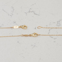 14K Gold Framed Diamond Cross Necklace – Auremis