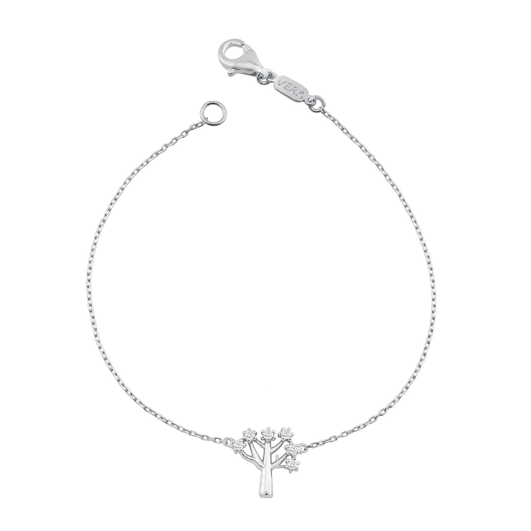 14K Gold Diamond Tree Bracelet – Arbor