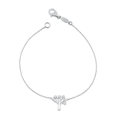 14K Gold Diamond Tree Bracelet – Arbor