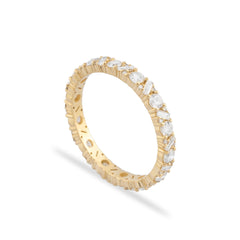14K Gold Diamond Eternity Ring – Corvyn