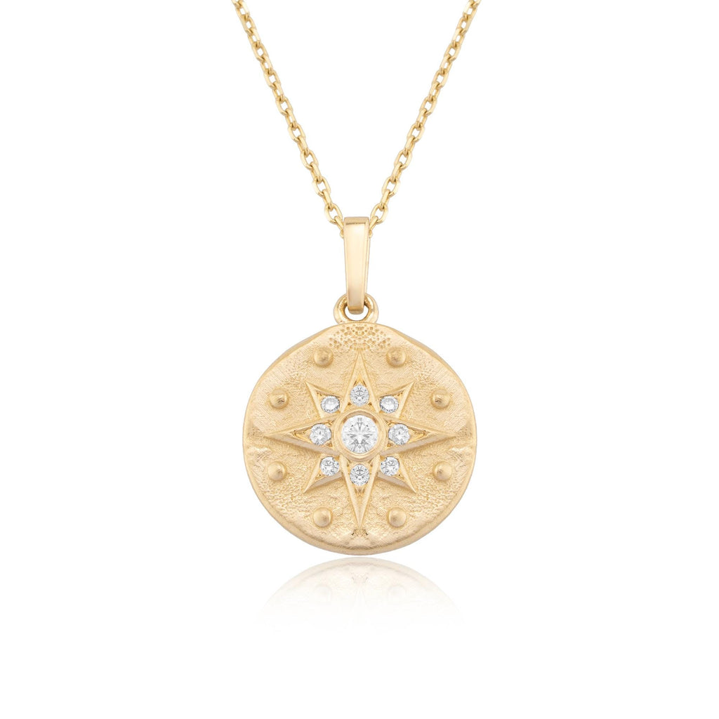 14K Gold Diamond North Star Necklace – Relic