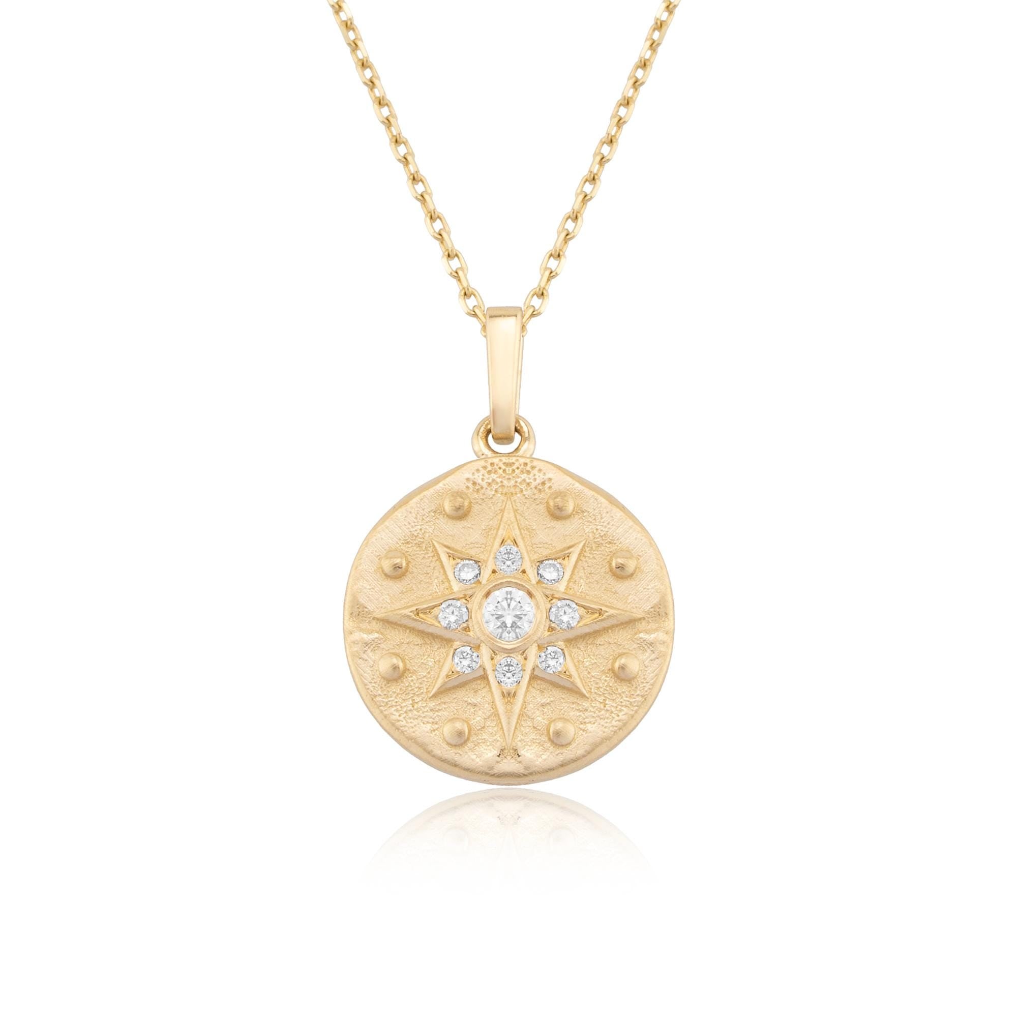 14K Gold Diamond North Star Necklace – Relic