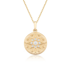 14K Gold Diamond North Star Necklace – Relic