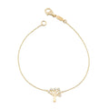14K Gold Diamond Tree Bracelet – Arbor