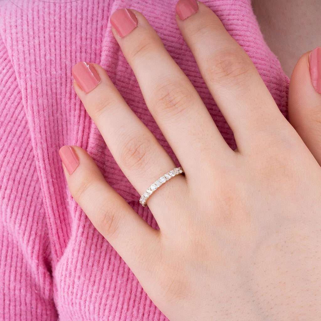 14K Gold Diamond Eternity Ring – Corvyn