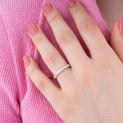 14K Gold Diamond Eternity Ring – Corvyn