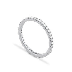 14K Gold Diamond Eternity Ring – Elvane