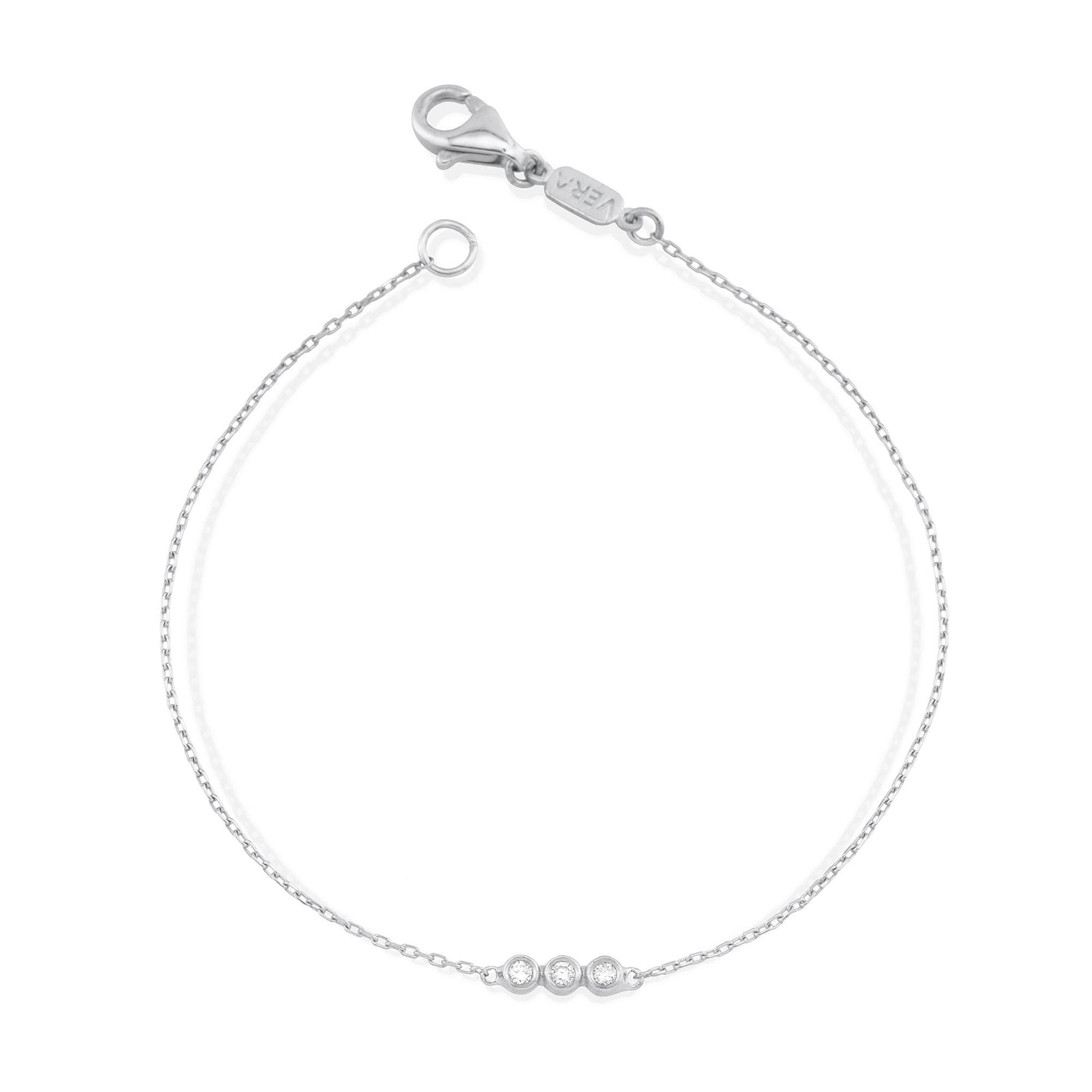 14 Ayar Altın Pırlanta Bezel Bilezik/ Kadınlar İçin Zarif Altın Bilezik/ Minimalist Pırlanta Bilezik/ Zarif Mücevher Hediyesi/ Kadına Hediye/ Anneye Hediye 