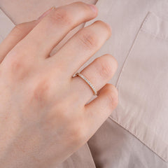 14K Gold Diamond Eternity Ring – Elvane