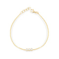 14K Gold Diamond Trio Bracelet – Selwyn