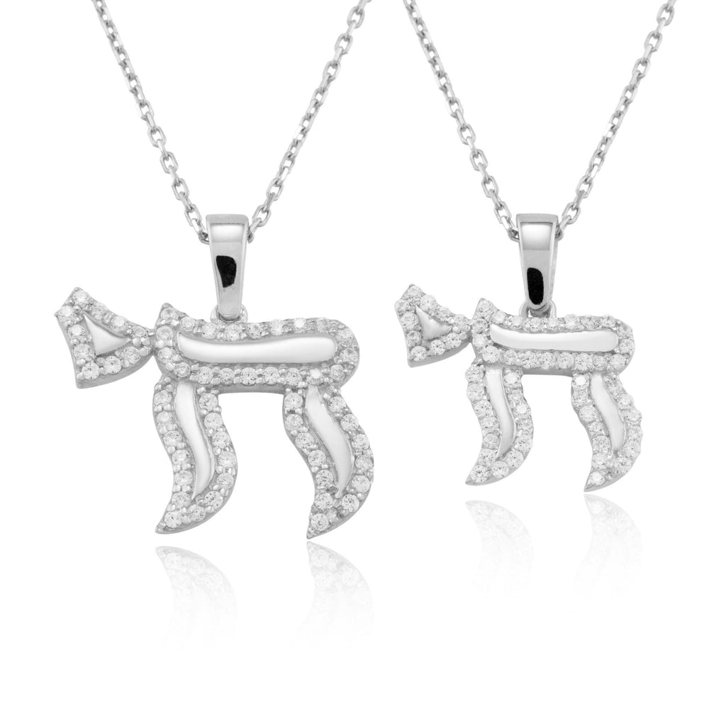 14K Gold Diamond Chai Pendant Necklace – Vitae