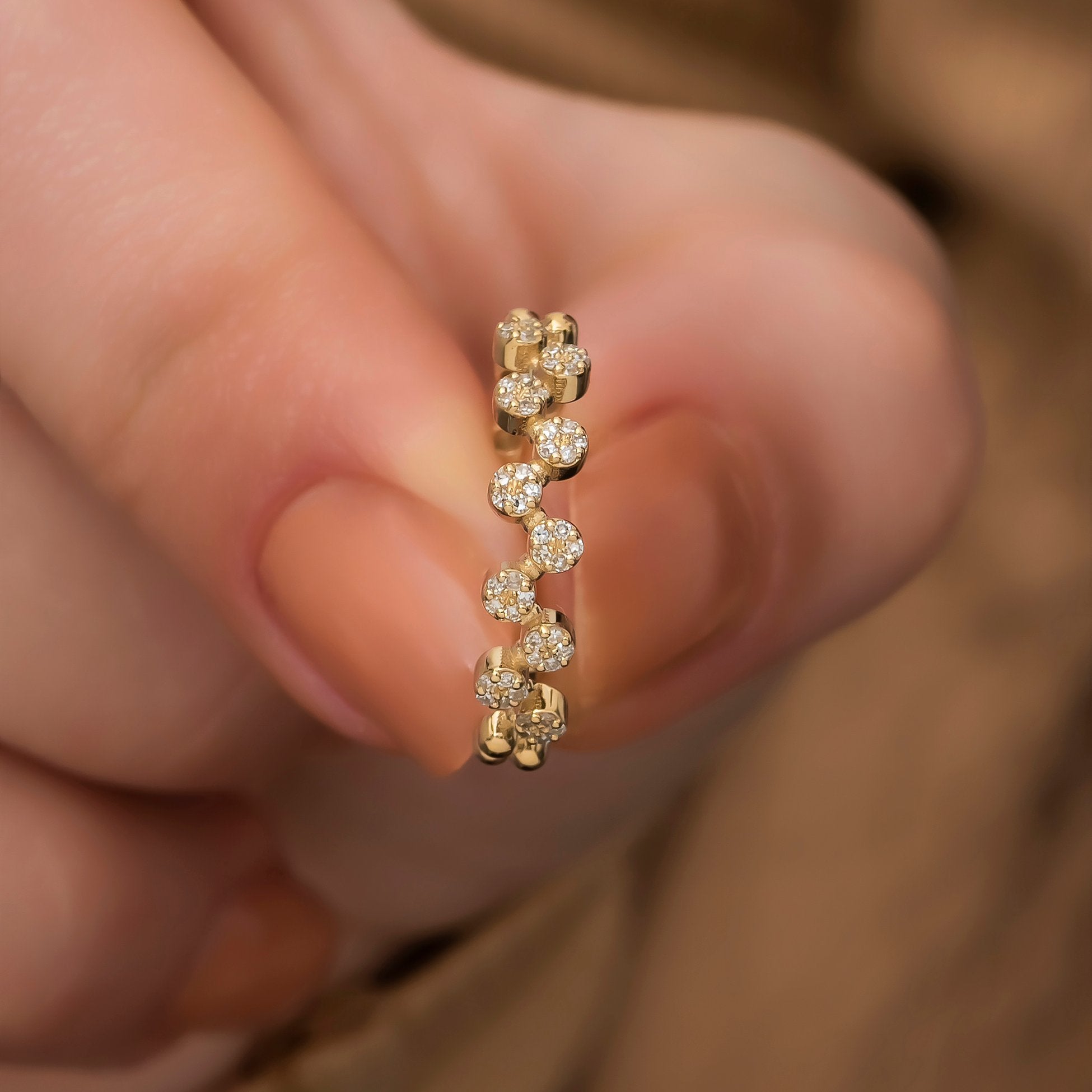 14K Gold Diamond Ring