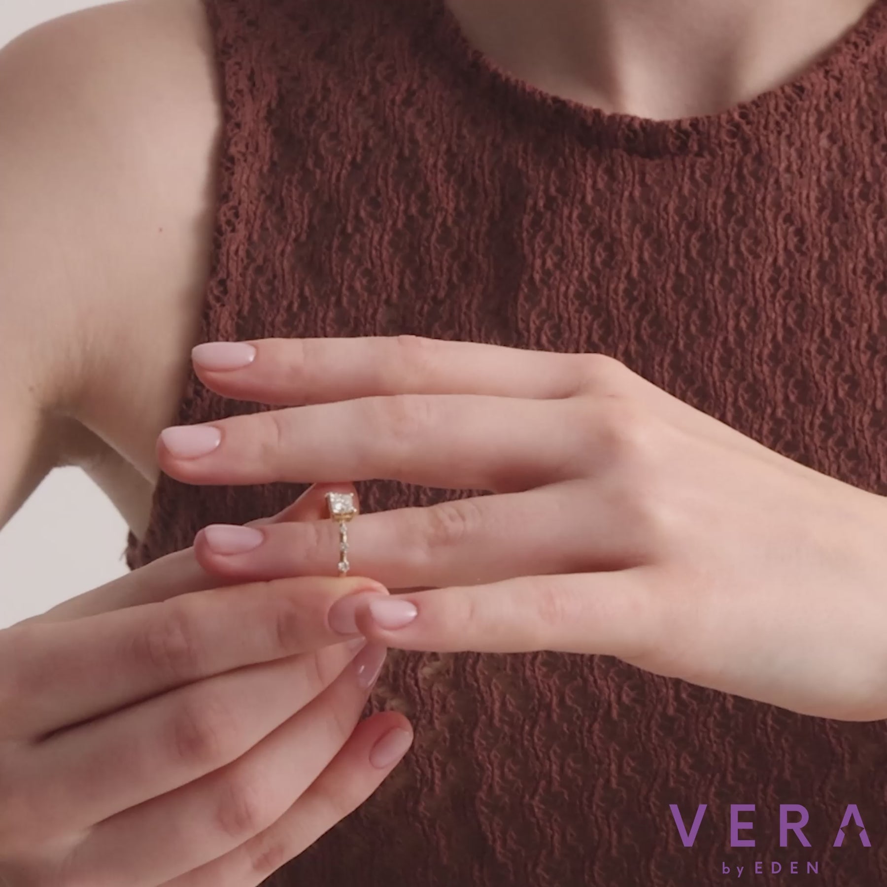 Princess Cut Lab Grown Diamond Ring – Zivar