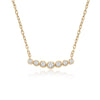 14K Gold Diamond Bar Necklace – Dainty & Minimalist Gift